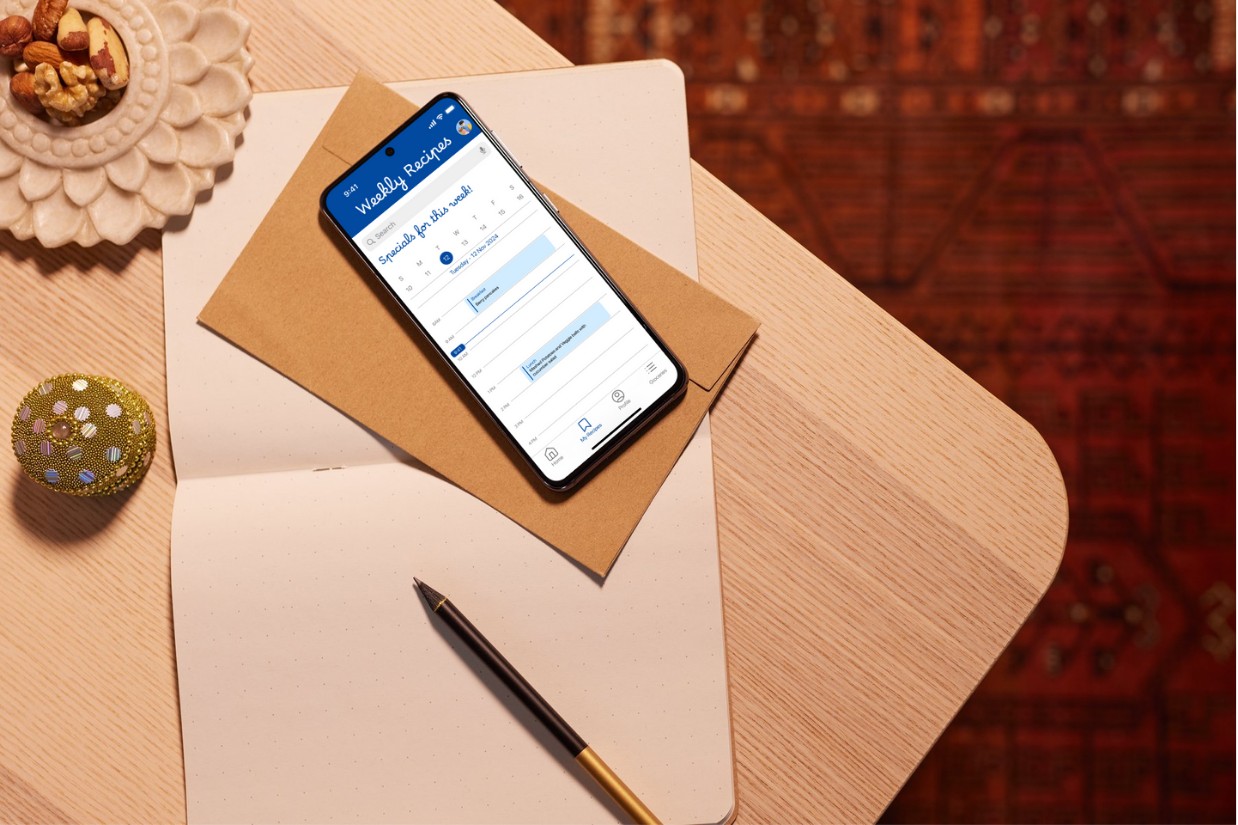 Plateful grocery sync screen with smart shopping list